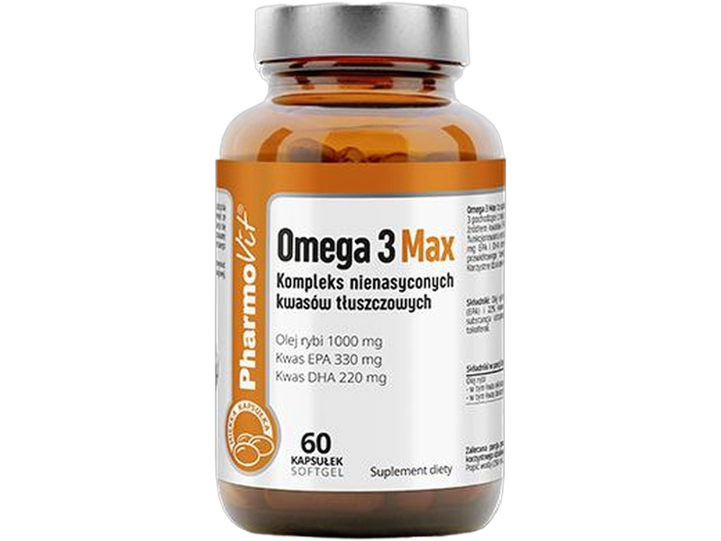 Pharmovit Omega 3 Max, kapsułki, 60 kaps.