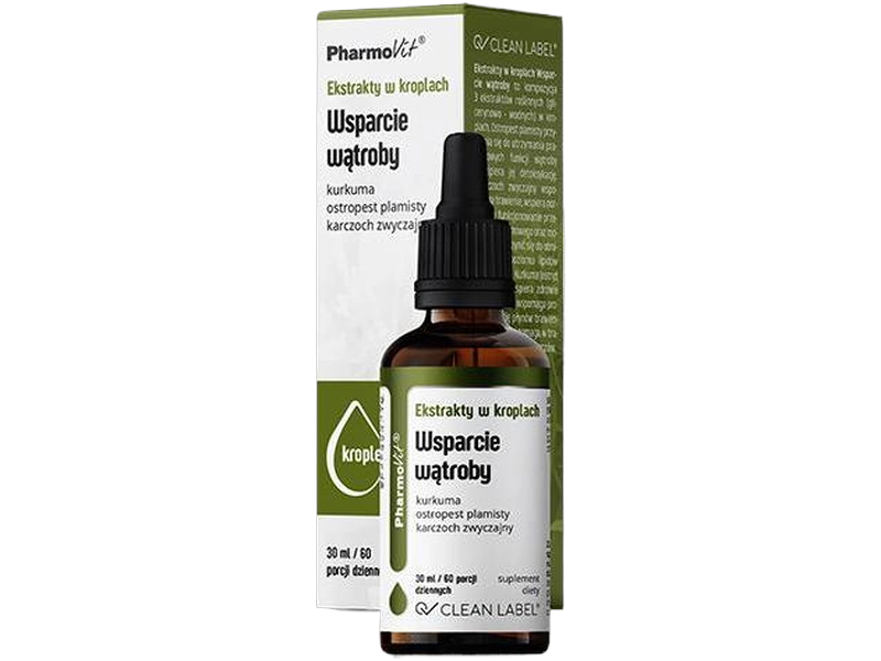 Pharmovit wsparcie wątroby, krople, 30 ml