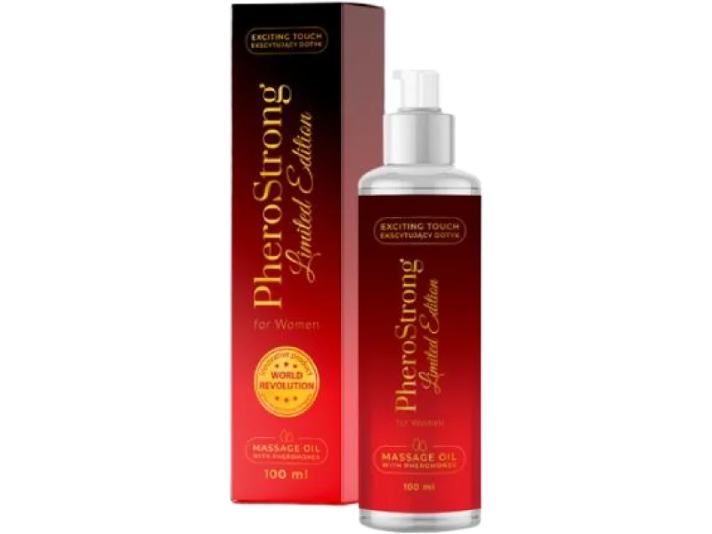 PheroStrong Limited Edition for Women Massage Oil With Pheromones, olejek, 100 ml