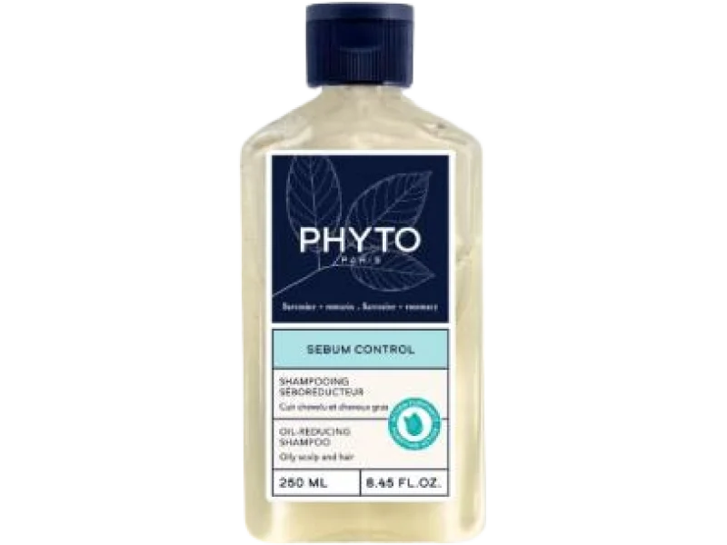 Phyto Sebum Control szampon sebo-regulujący, 250 ml