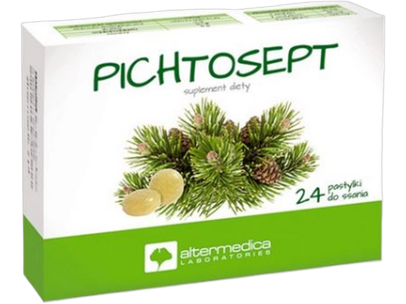 Pichtosept, pastylki do ssania, 35 mg, 24 szt.