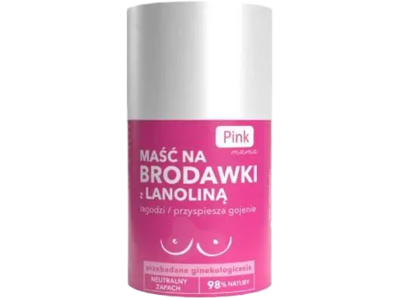 Pink Mama maść na brodawki z lanoliną, 50 ml