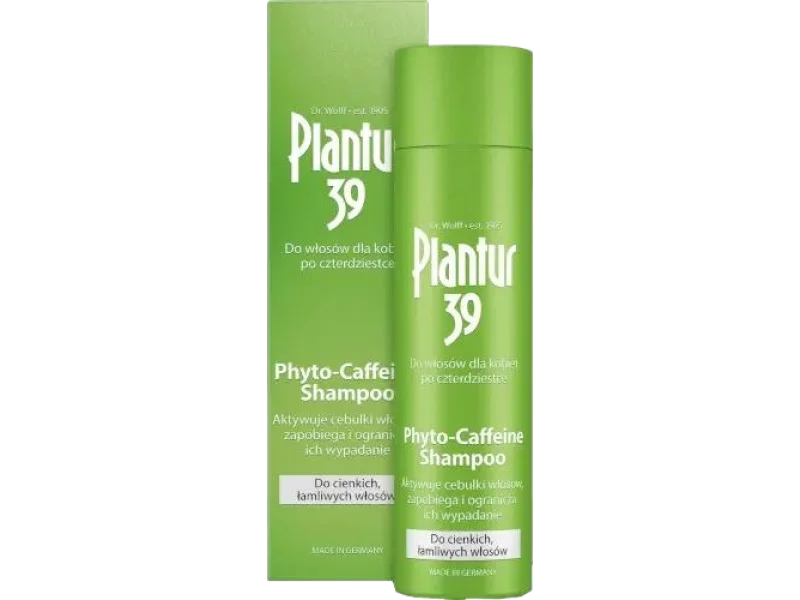Plantur 39 phyto-caffeine shampoo, szampon, 250 ml