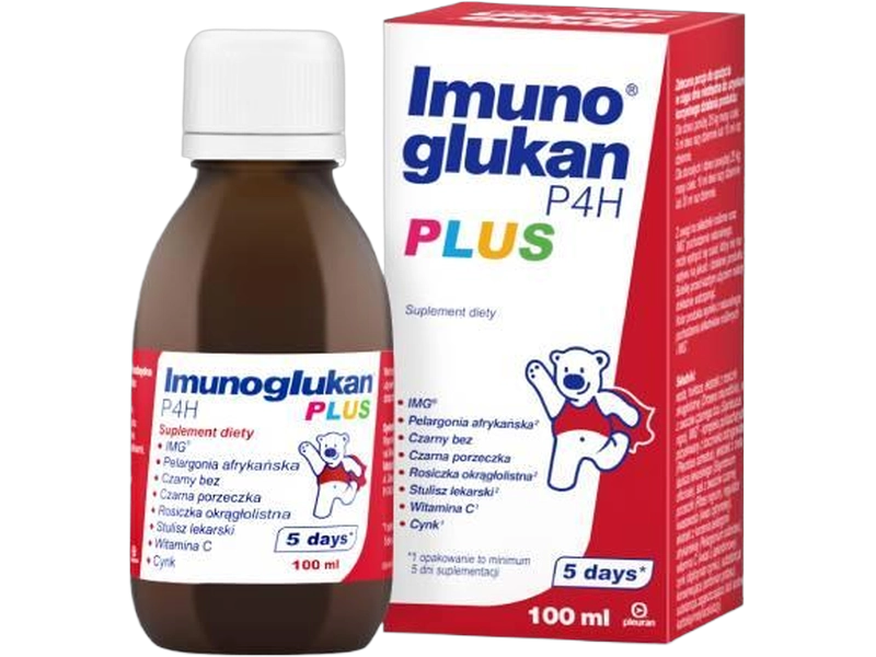 Pleuran Imunoglukan plus, płyn, 100 ml