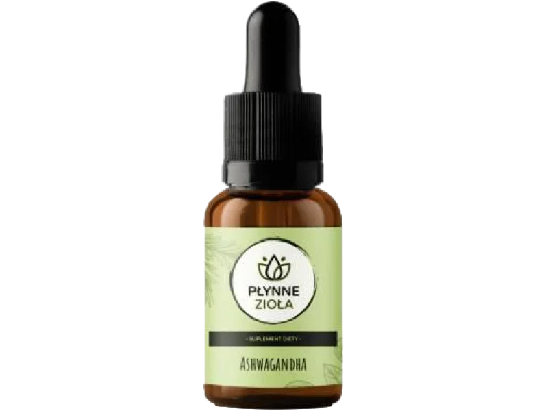 Płynne Zioła Ashwagandha, krople, 15 ml