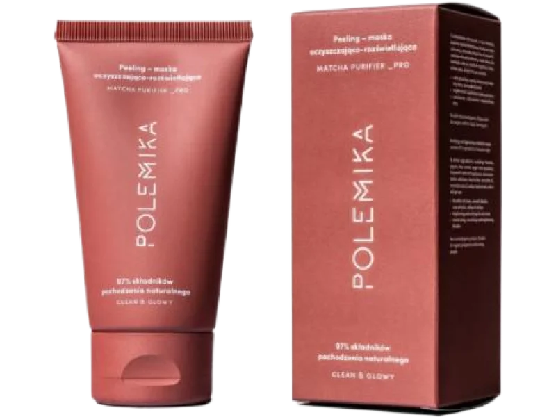 POLEMIKA Peeling – Maska Oczyszczająco-Rozświetlająca, 75 ml