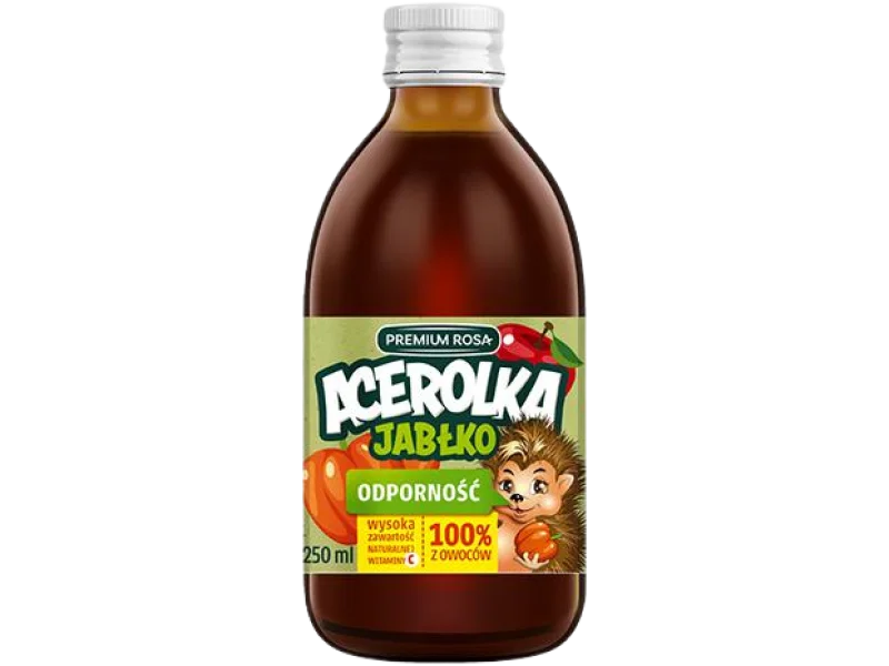 Premium Rosa Sok 100% acerolka z jabłkiem, 250 ml