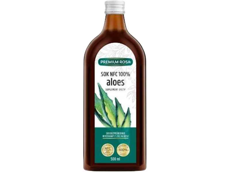 Premium Rosa Sok z aloesu, płyn doustny, 500 ml