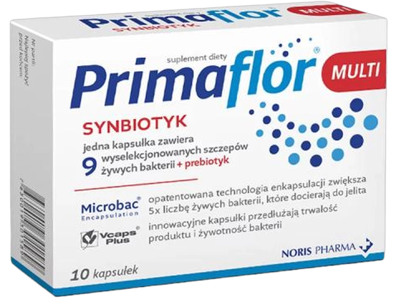 Primaflor Multi synbiotyk, kapsułki, 10 kaps.