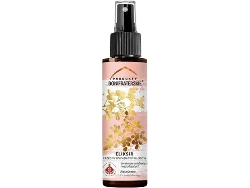 Produkty Bonifraterskie Aleja Drzew Eliksir przeciw wypadaniu włosów, płyn, 100 ml
