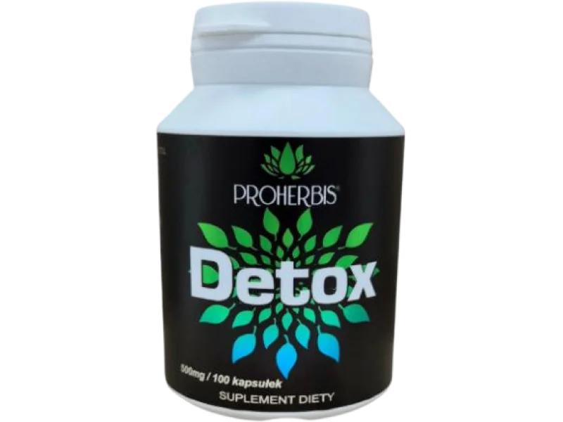 Proherbis Detox, kapsułki, 100 kaps.