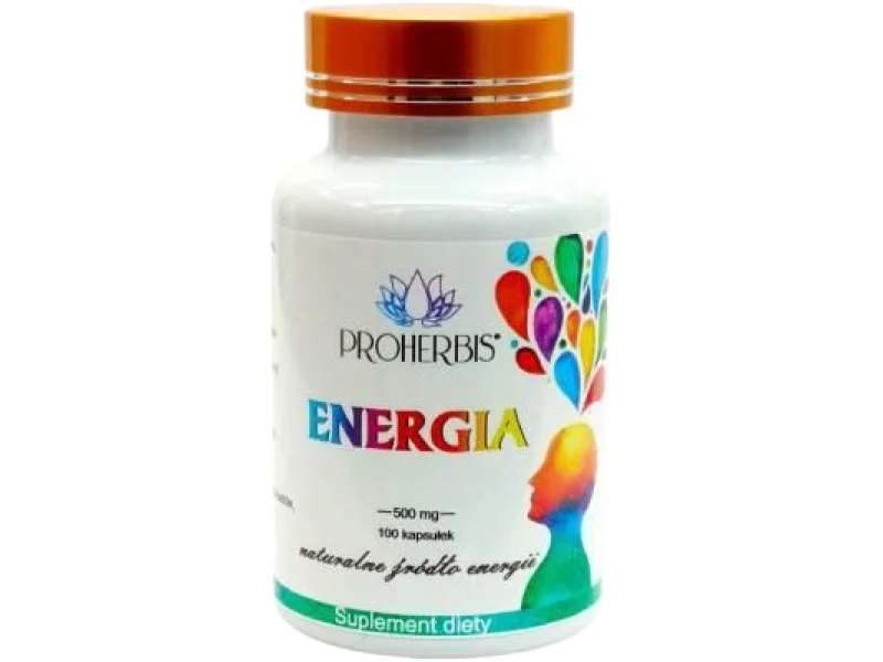 PROHERBIS Energia, kapsułki, 100 kaps.