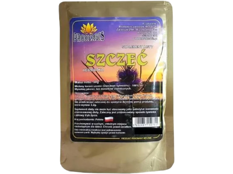 PROHERBIS Herbatka Szczeć, zioła do zaparzania, 50 g