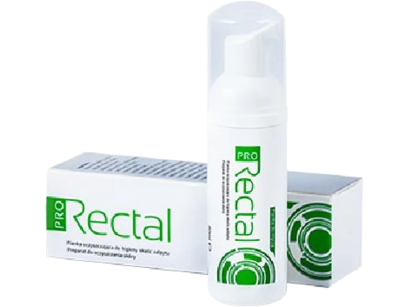 ProRectal – Pianka do mycia okolic odbytu przy problemach z hemoroidami, 40 ml