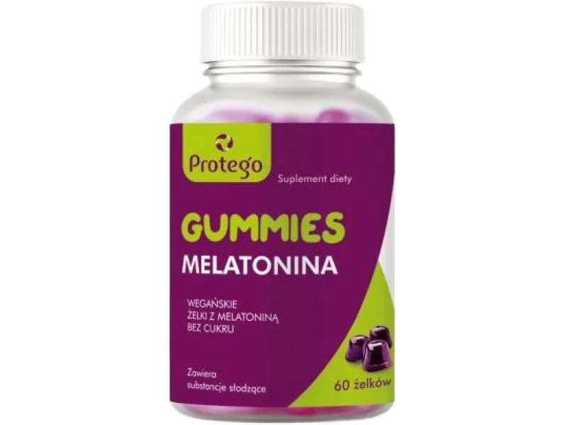 Protego GummieS Melatonina, żelki, 1 mg, 60 szt.