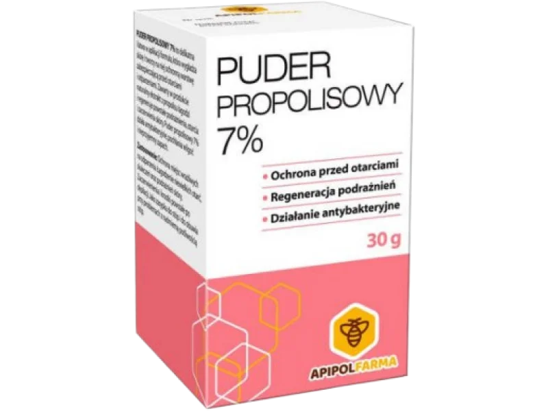 Puder propolisowy 7%, 7%, 30 g