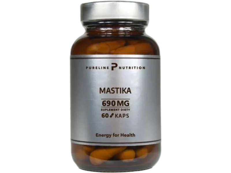 Pureline Nutrition Mastika, kapsułki, 690 mg, 60 szt.