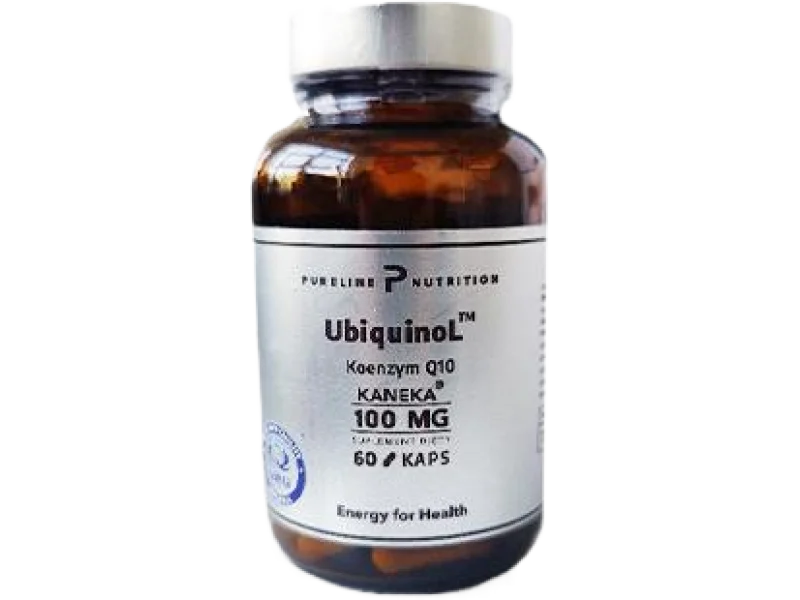 Pureline Nutrition UbiquinoL Koenzym Q10 Kaneka, kapsułki, 100 mg, 60 kaps.