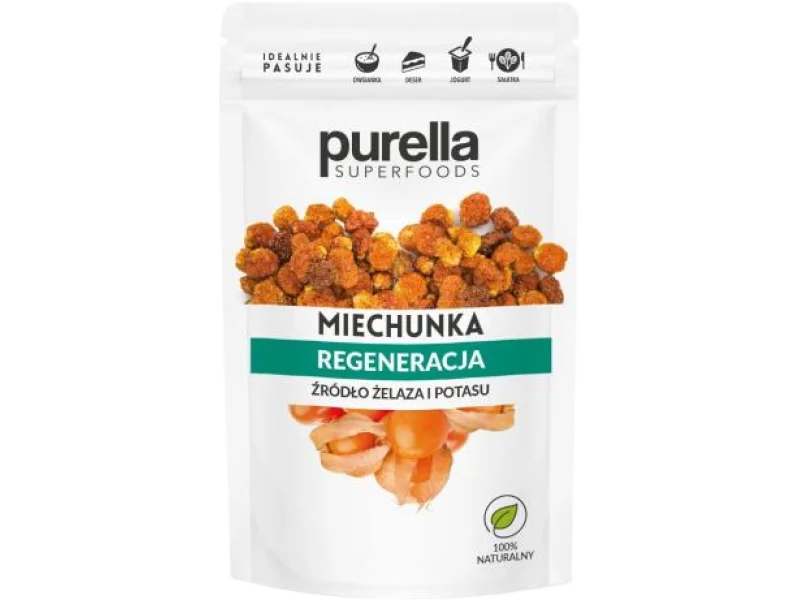 Purella Superfoods Miechunka peruwiańska suszona, produkt sypki, 45 g
