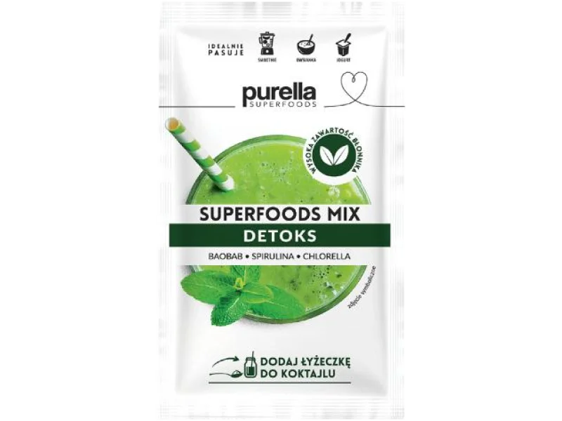 PURELLA SuperFoods Mix Detoks, proszek, 40 g