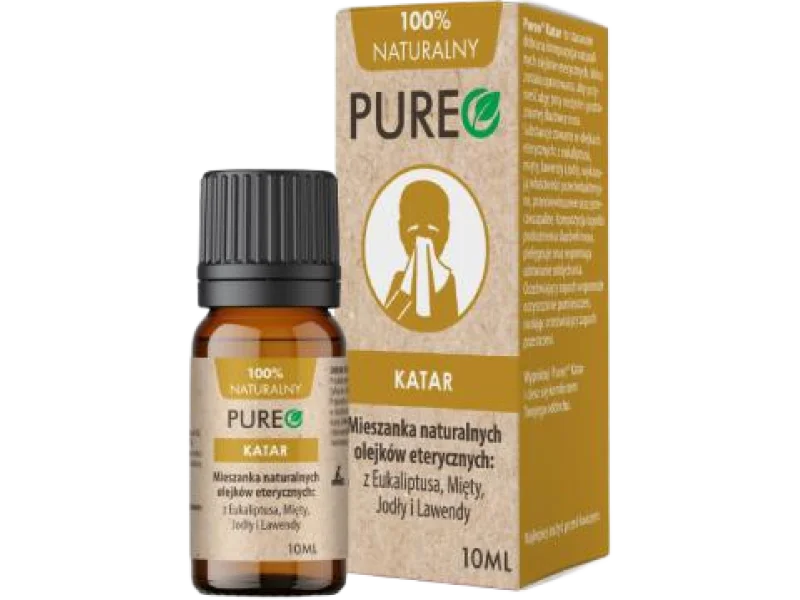 PUREO Katar mieszanka naturalnych olejków eterycznych, olejek, 10 ml