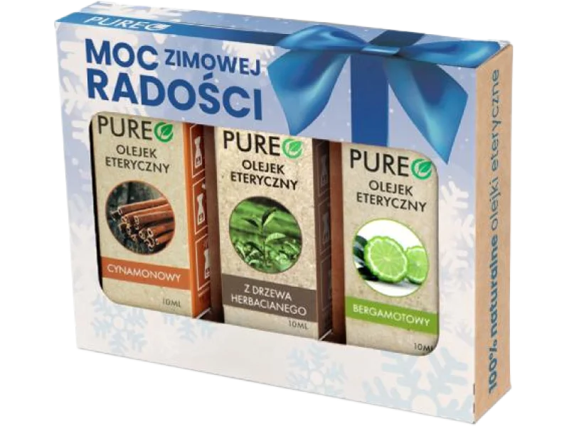 PUREO Zestaw olejków eterycznych Moc Zimowej Radości, olejek, 3x10ml ml