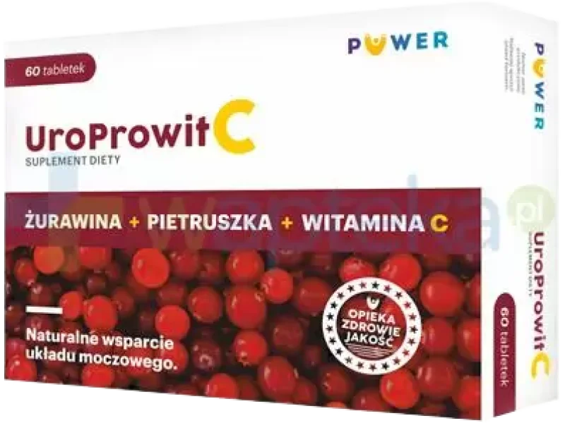 Puwer UroProwit C, tabletki, 60 tabl.