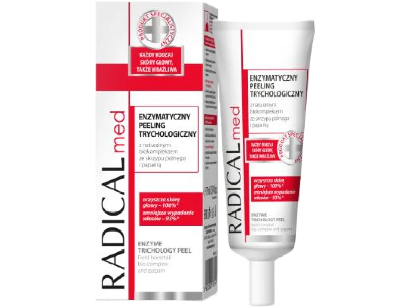 RADICAL MED Enzymatyczny peeling trychologiczny, 75 ml