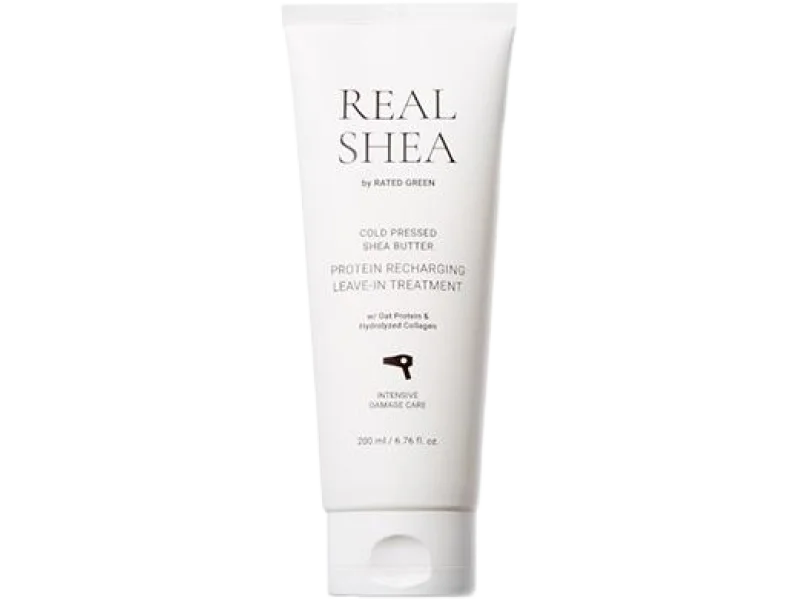 Rated Green Real Shea proteinowa kuracja odbudowująca do włosów, odżywka, 150 ml