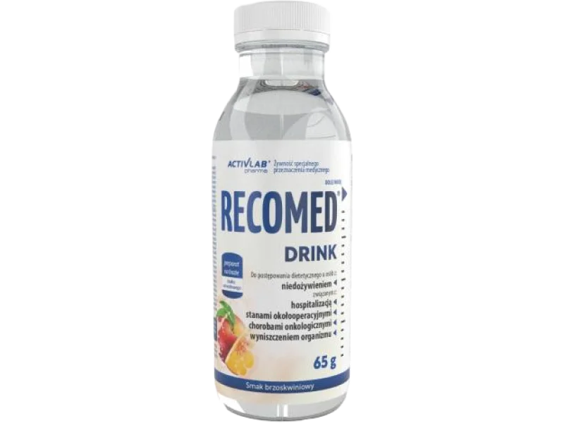 RECOMED Drink – smak brzoskwiniowy, proszek do sporządzania roztworu doustnego, 65 g