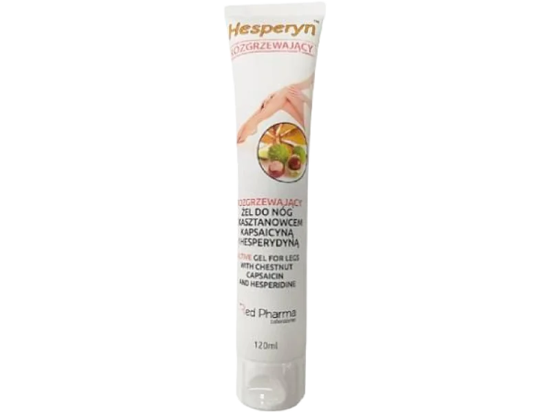 RED PHARMA Hesperyn Rozgrzewający żel do nóg, 120 ml