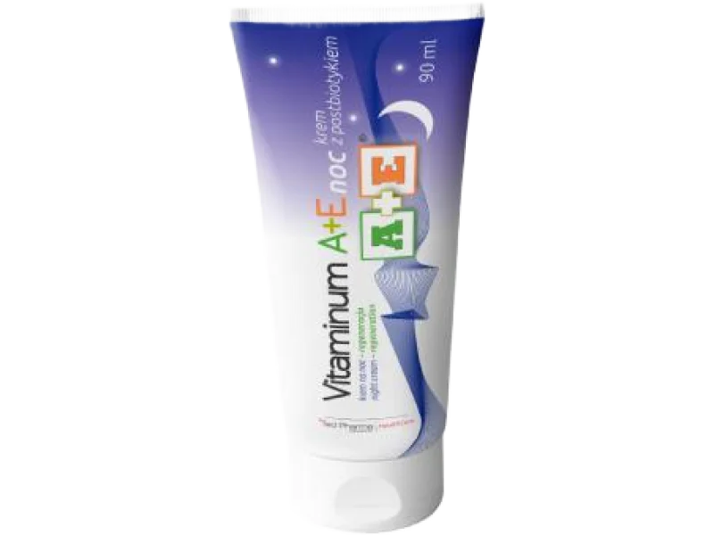 Red Pharma Krem na noc z postbiotykiem Vitaminum A+E, 90 ml