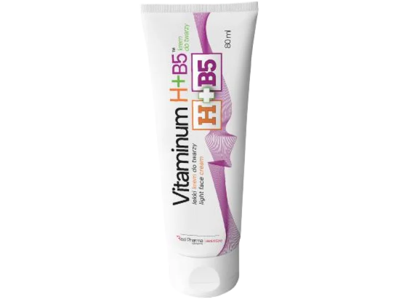 Red Pharma Lekki krem do twarzy Vitaminum H+B5, 80 ml