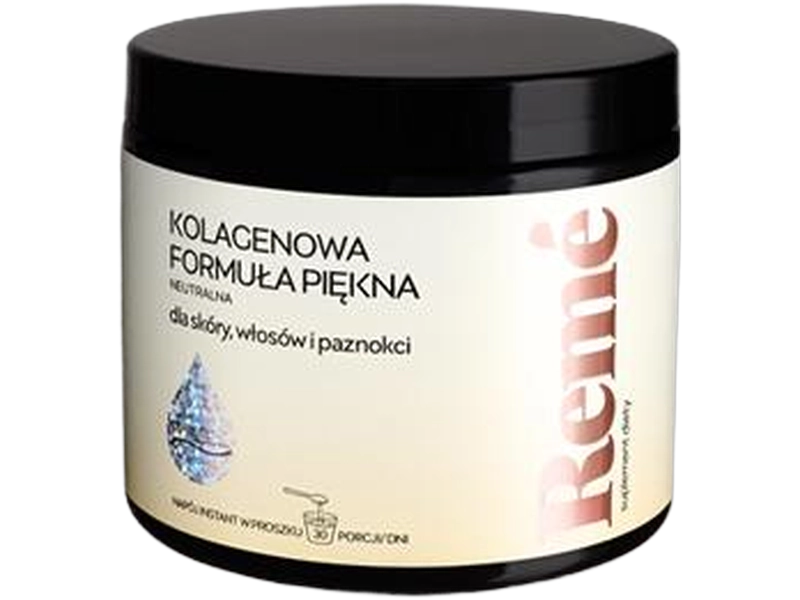 Reme kolagenowa formuła piękna, neutralna, proszek, 150 g