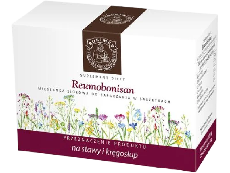 Reumobonisan mieszanka ziołowa, zioła do zaparzania, 25 szt.