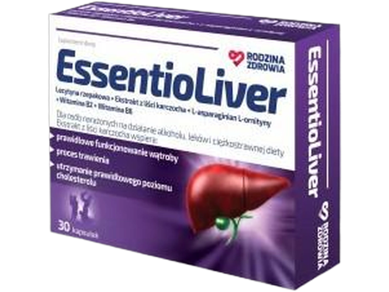 Rodzina Zdrowia Essentioliver, kapsułki, 30 kaps.