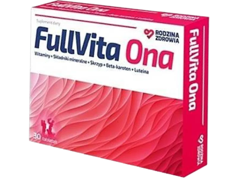 Rodzina Zdrowia FullVita Ona, tabletki, 30 tabl.
