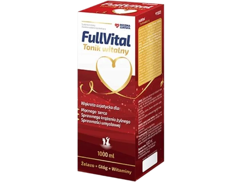 Rodzina Zdrowia FullVital tonik witalny, płyn, 1000 ml
