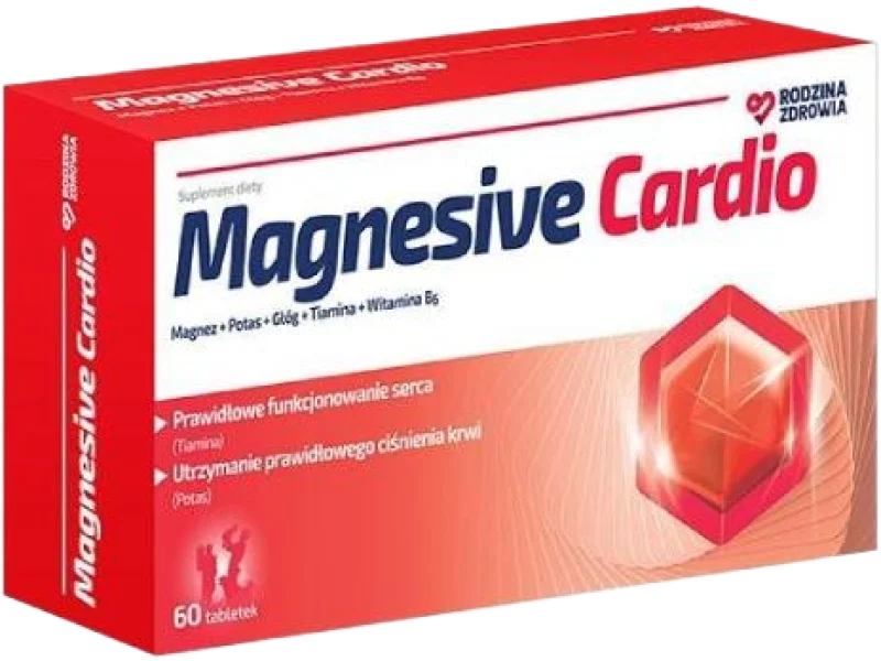 Rodzina Zdrowia Magnesive Cardio, tabletki, 60 tabl.