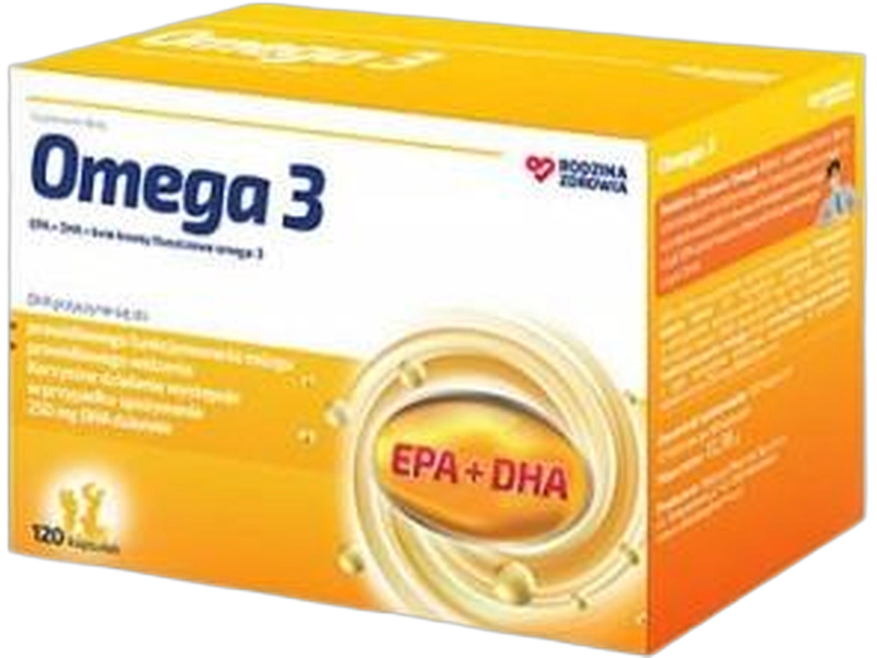 Rodzina Zdrowia Omega 3, kapsułki, 120 kaps.