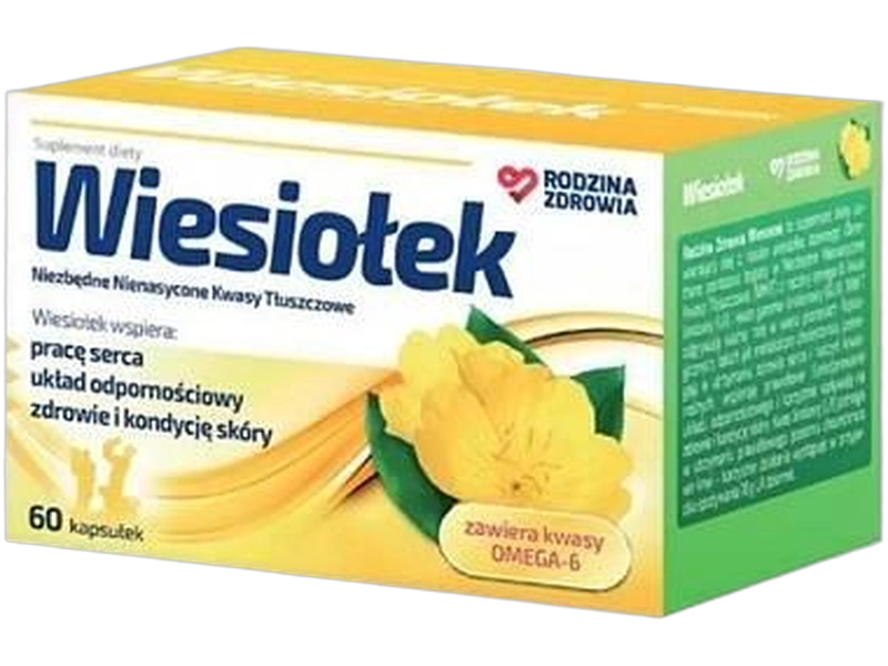 Rodzina Zdrowia Wiesiołek, kapsułki, 60 kaps.