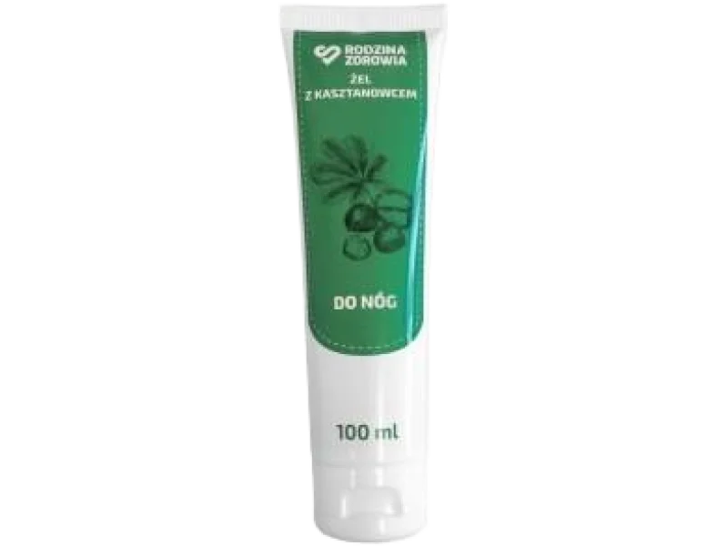 Rodzina Zdrowia Żel z kasztanowcem do nóg, żel, 100 ml