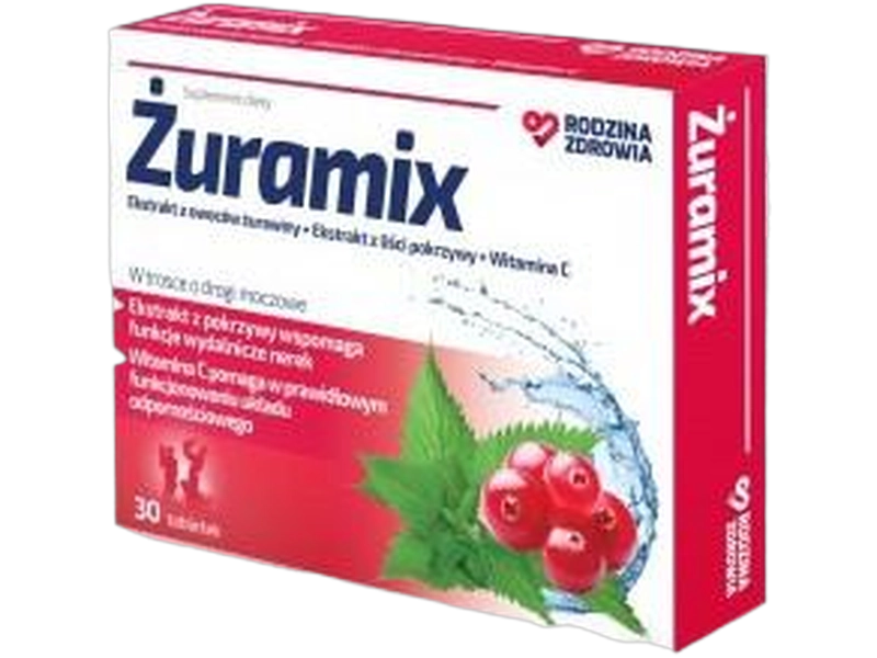 Rodzina Zdrowia Żuramix, tabletki, 30 tabl.