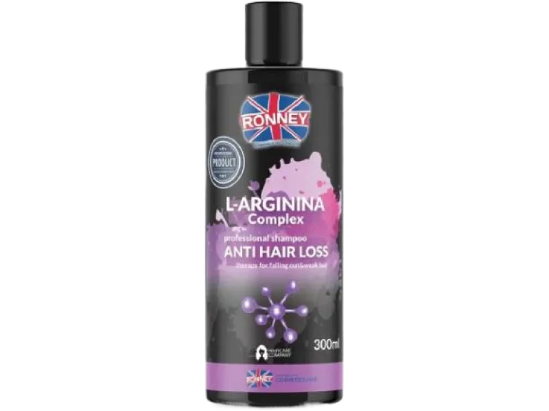 RONNEY L-Arginina Complex Szampon przeciw wypadaniu włosów z L-argininą, 300 ml