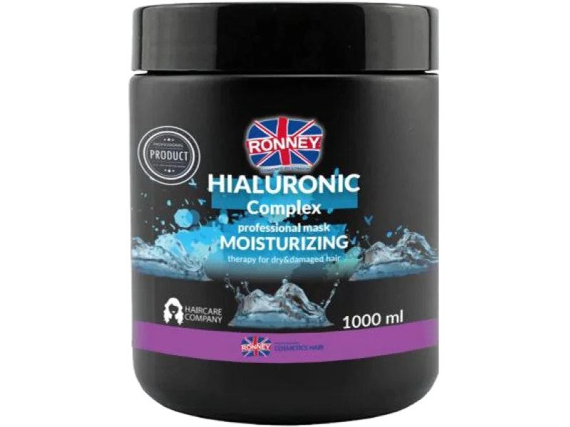 RONNEY Maska nawilżająca – kwas hialuronowy, 1000 ml