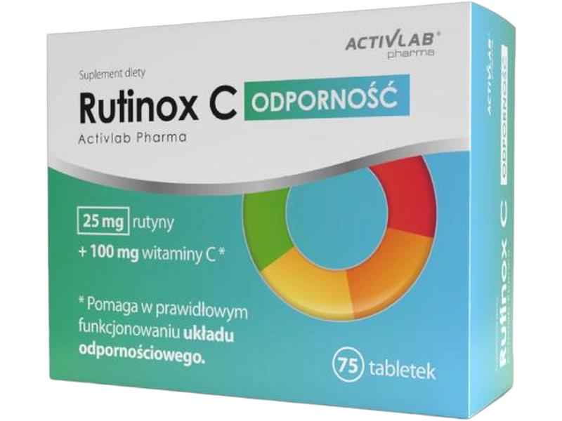 Rutinox C odporność, tabletki, 75 tabl.