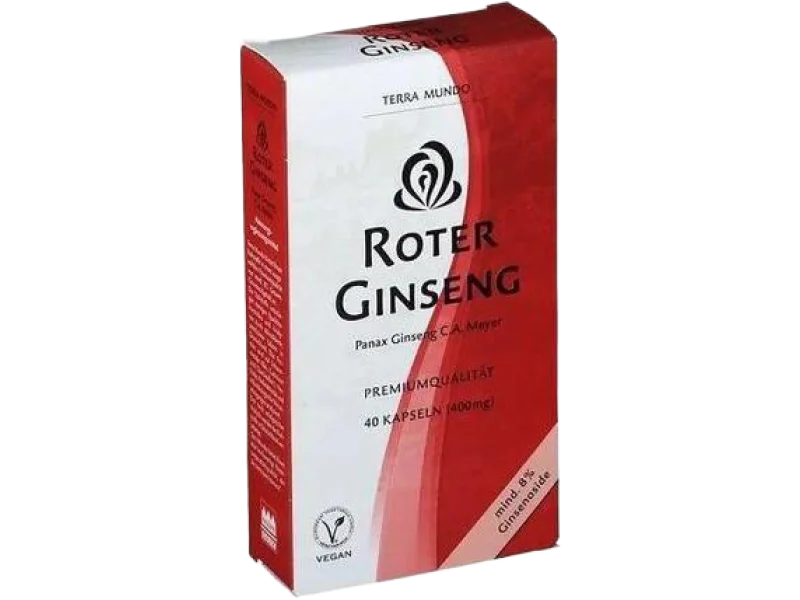 SANCT BERNHARD Panax Ginseng Żeń-Szeń, kapsułki, 100 mg, 40 kaps.