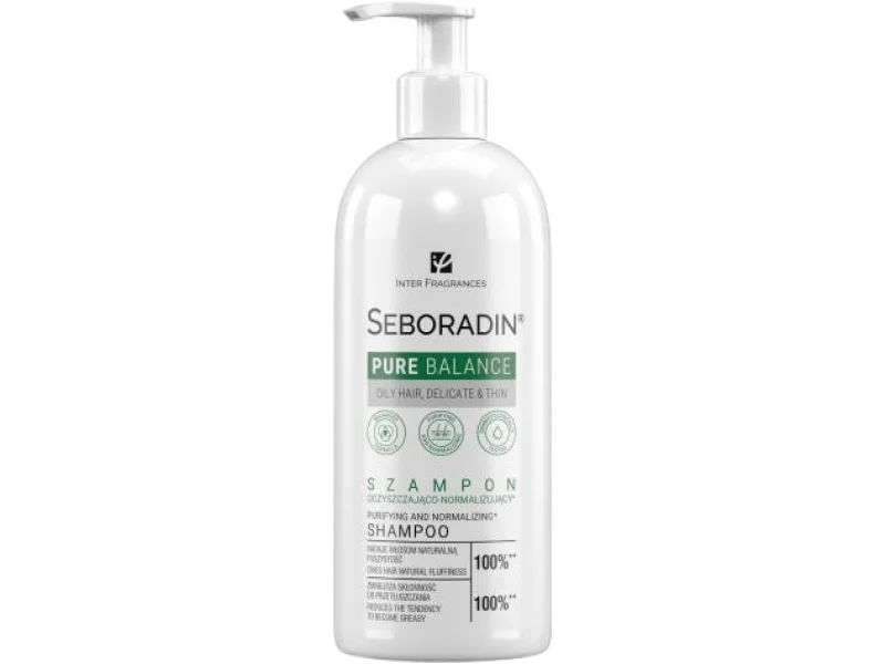 SEBORADIN Pure Balance Oczyszczający szampon do włosów, 400 ml