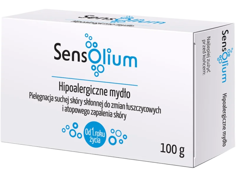 SENSOLIUM Hipoalergiczne, mydło, 100 g