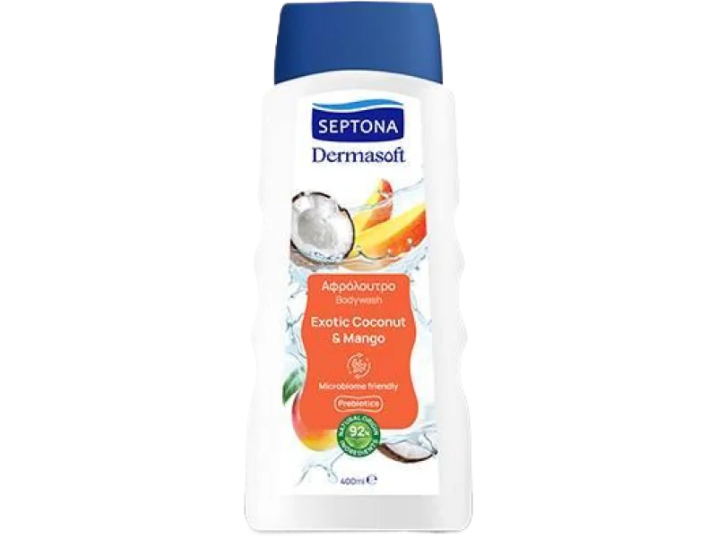Septona Żel pod prysznic Exotic Coconut & Mango, żel, 400 ml